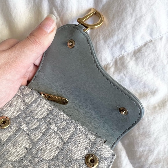 ❌SOLD❌Dior Saddle Trotter Monogram Wallet - Picture 13 of 16
